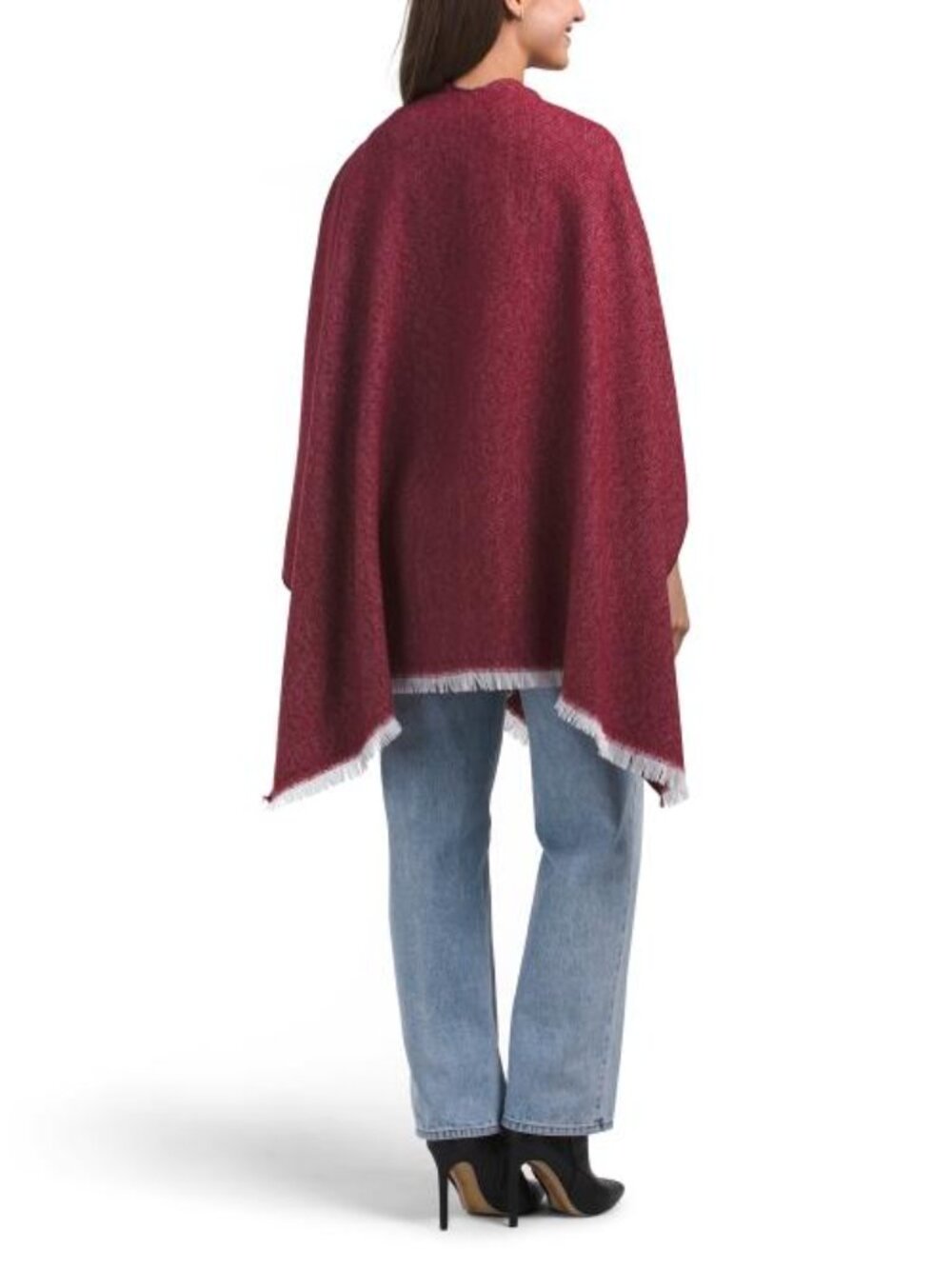 LULLA COLLECTION Solid Ruana - Picture 2 of 4